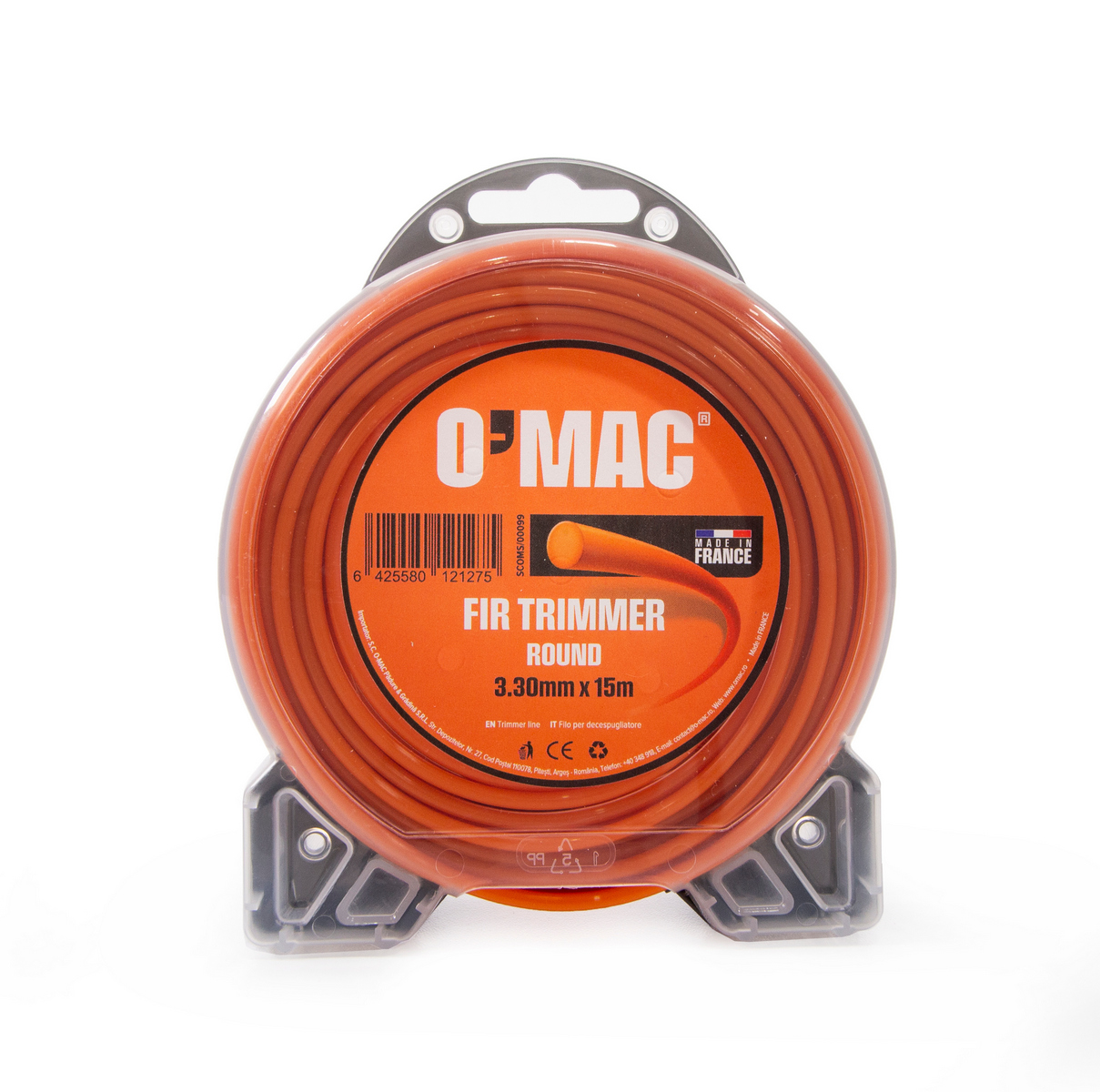 FIR TRIMMER ROUND 3.30mm x 15m O'MAC