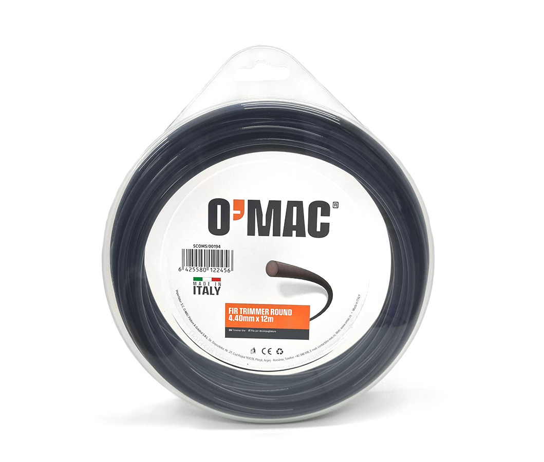 FIR TRIMMER ROUND 4.40mm x 12m O'MAC