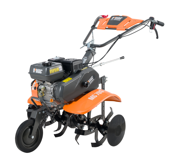 MOTOCULTOR O'MAC MC 70S CU ROTI C. + ROTI M. + RARITA