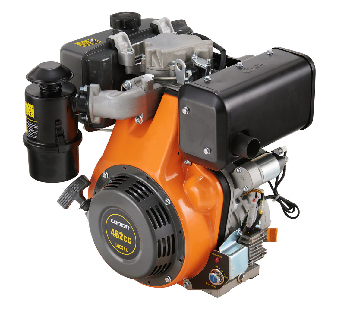 MOTOR LONCIN DIESEL 12CP (CU PORNIRE) - D460FD
