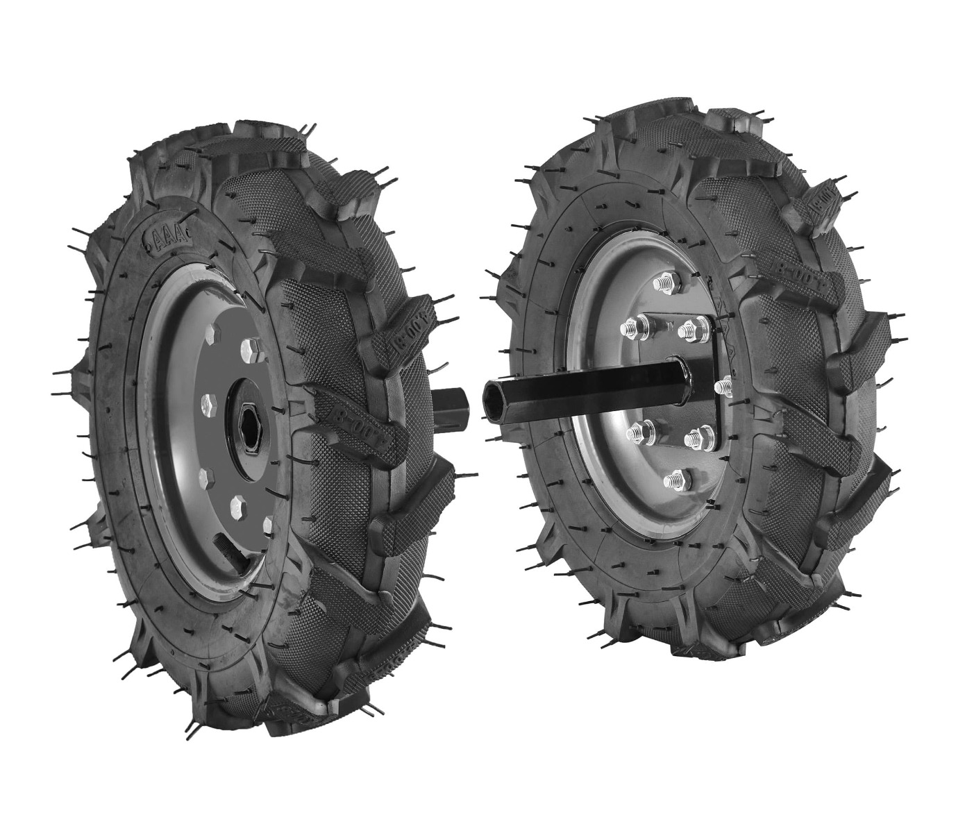 ROTI CAUCIUC 4.00x8 - Ø 23