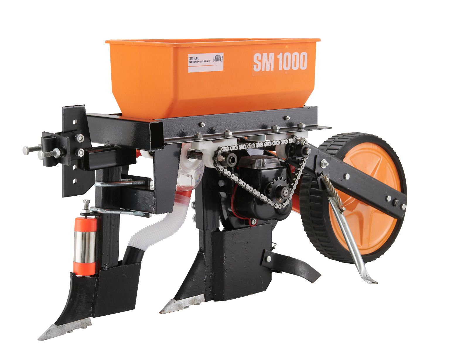 SEMANATOARE CU FERTILIZATOR O'MAC SM 1000 - MOTOCULTOR