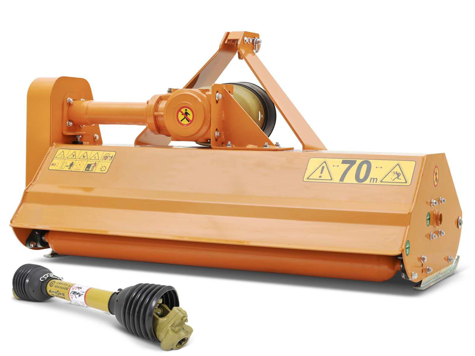 TOCATOARE RESTURI VEGETALE 140cm  – TRACTOR 20 - 40CP