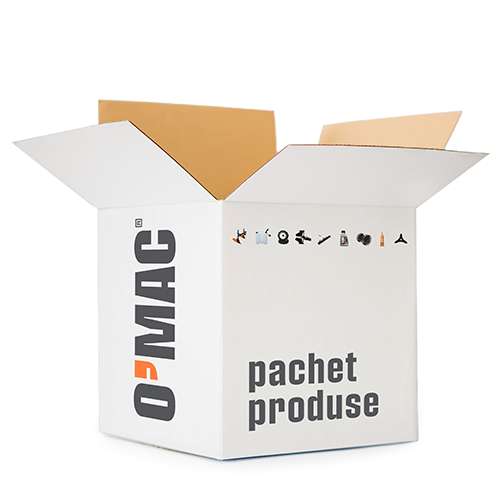 MOTOCULTIVATOR O'MAC MV 9000 + FREZA 65cm + SISTEM & MASA